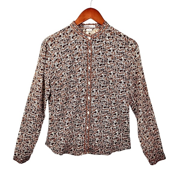 KORS MICHAEL KORS Vintage Red Label printed Long Sleeve button-up shirt - Picture 14 of 14